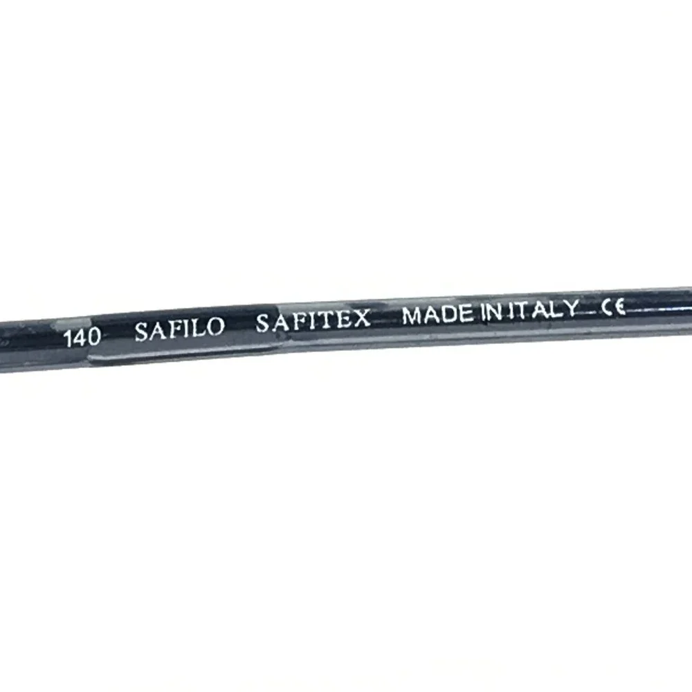 Safilo Elasta 1346 JB2 Eyeglasses Frames Blue Round Full Rim 50-20-140